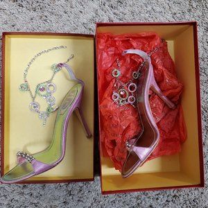 Rene Caovilla heels pumps size 7